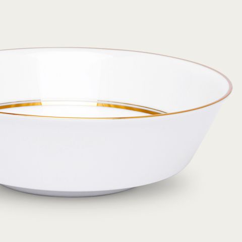  Bát canh (tô canh) tròn 22,7cm dung tích 1.600ml sứ trắng | Noritake Gloria L553L - 91908 