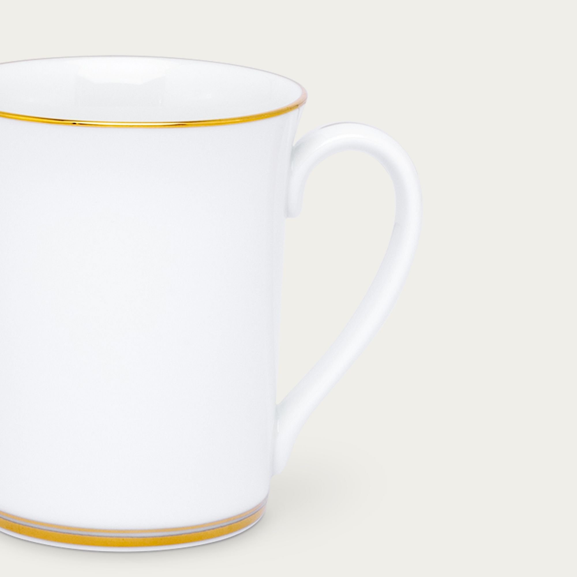 Cốc (ly) uống nước, cà phê dung tích 310ml sứ trắng | Noritake Gloria L553L - T91332K