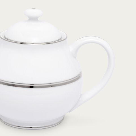  Ấm trà (bình trà) nhỏ dung tích 780ml sứ trắng | Noritake Galaxy L554L - 91160 