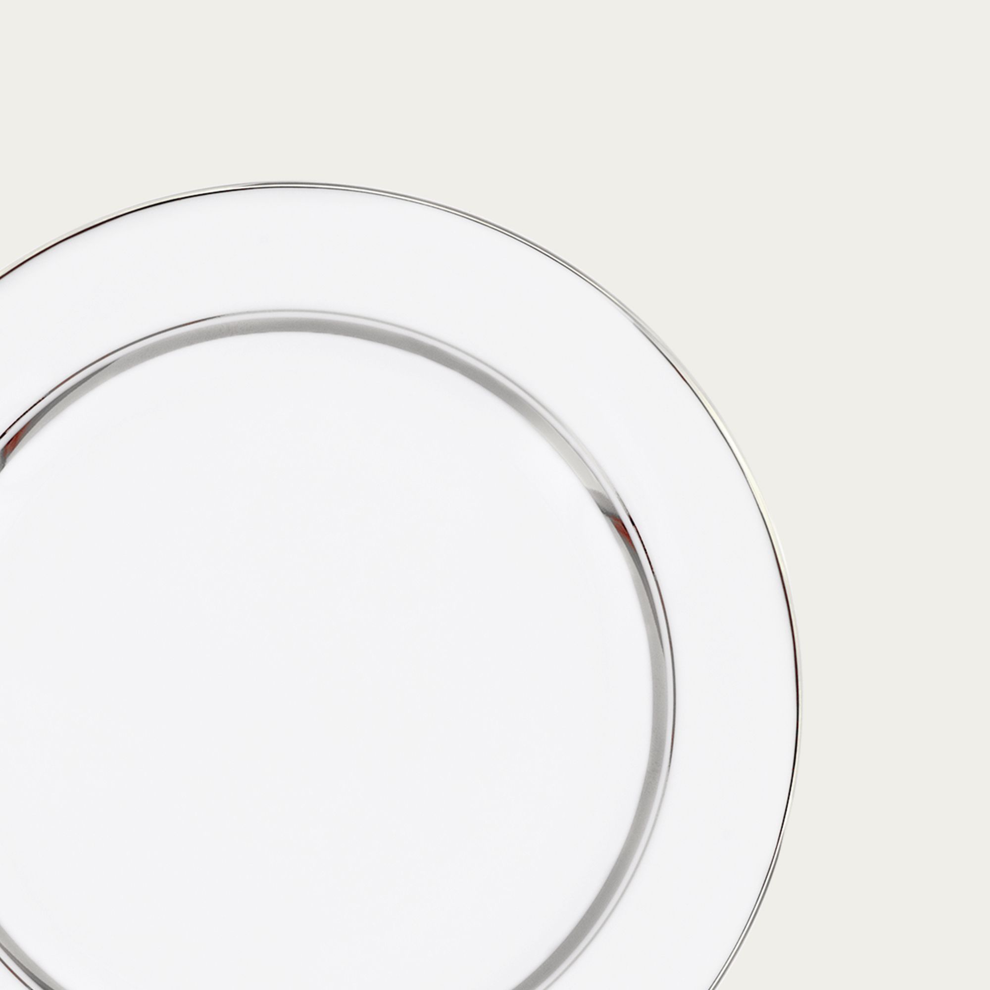 Đĩa tròn cỡ vừa đường kính 21,1cm sứ trắng | Noritake Galaxy L554L - 91311