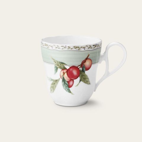  Cốc (ly) uống nước, cà phê dung tích 375ml sứ xương | Noritake Orchard Garden 4911-1L - T97855 