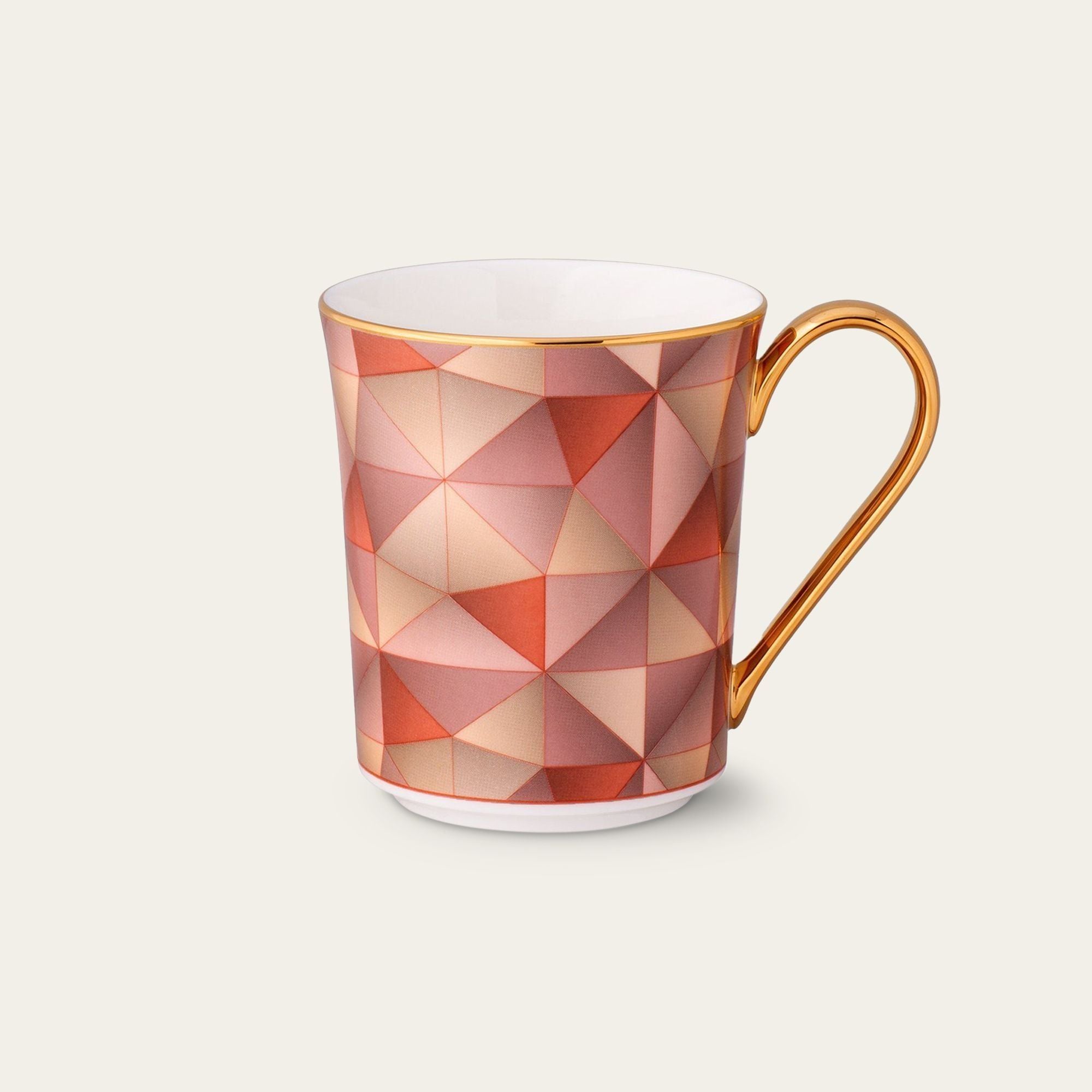 Cốc (ly) uống nước, cà phê dung tích 395ml sứ xương | Noritake Splendid Umber 4970L - T93656