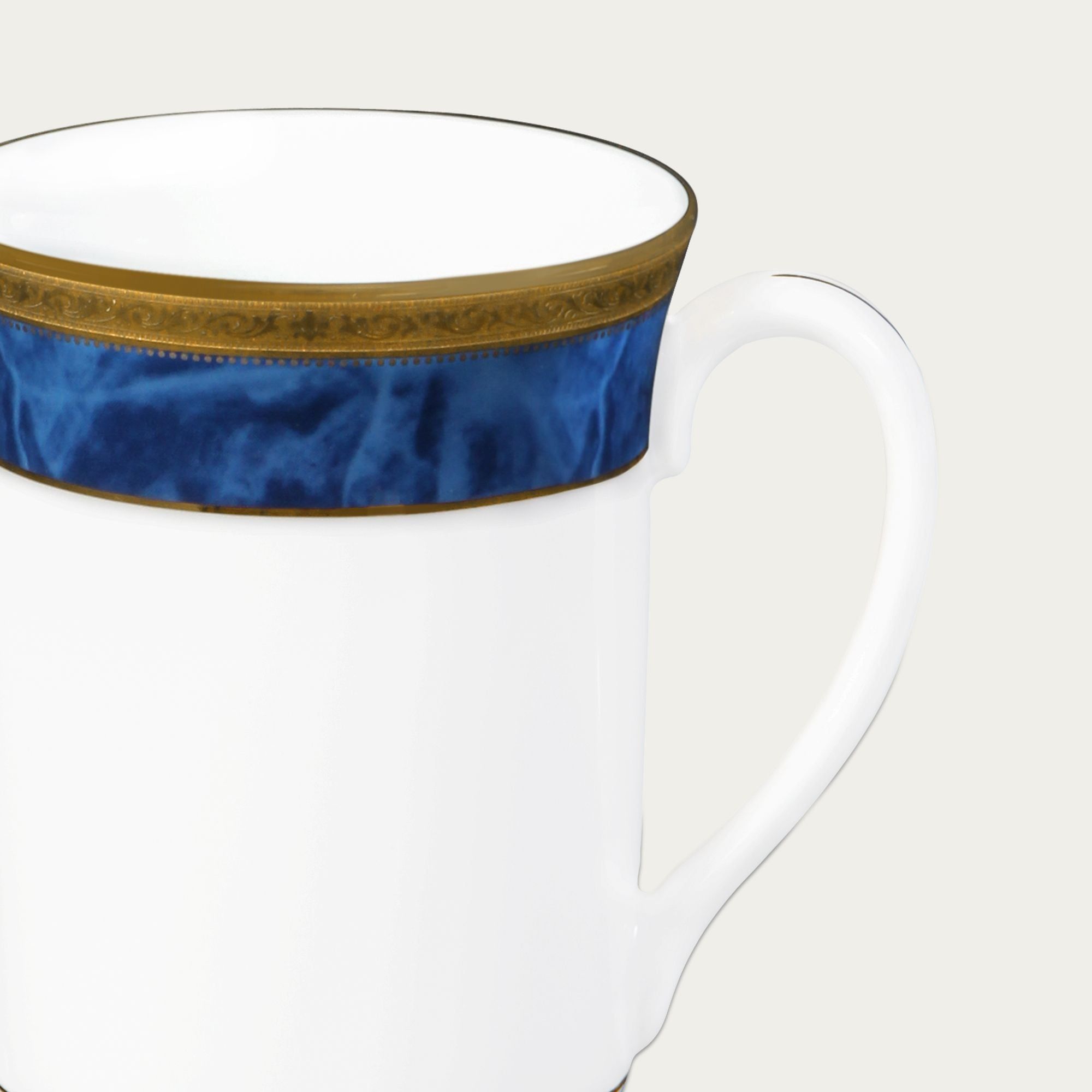 Cốc (ly) uống nước, cà phê dung tích 310ml sứ trắng | Noritake Majestic Collection M-165L - T91332K