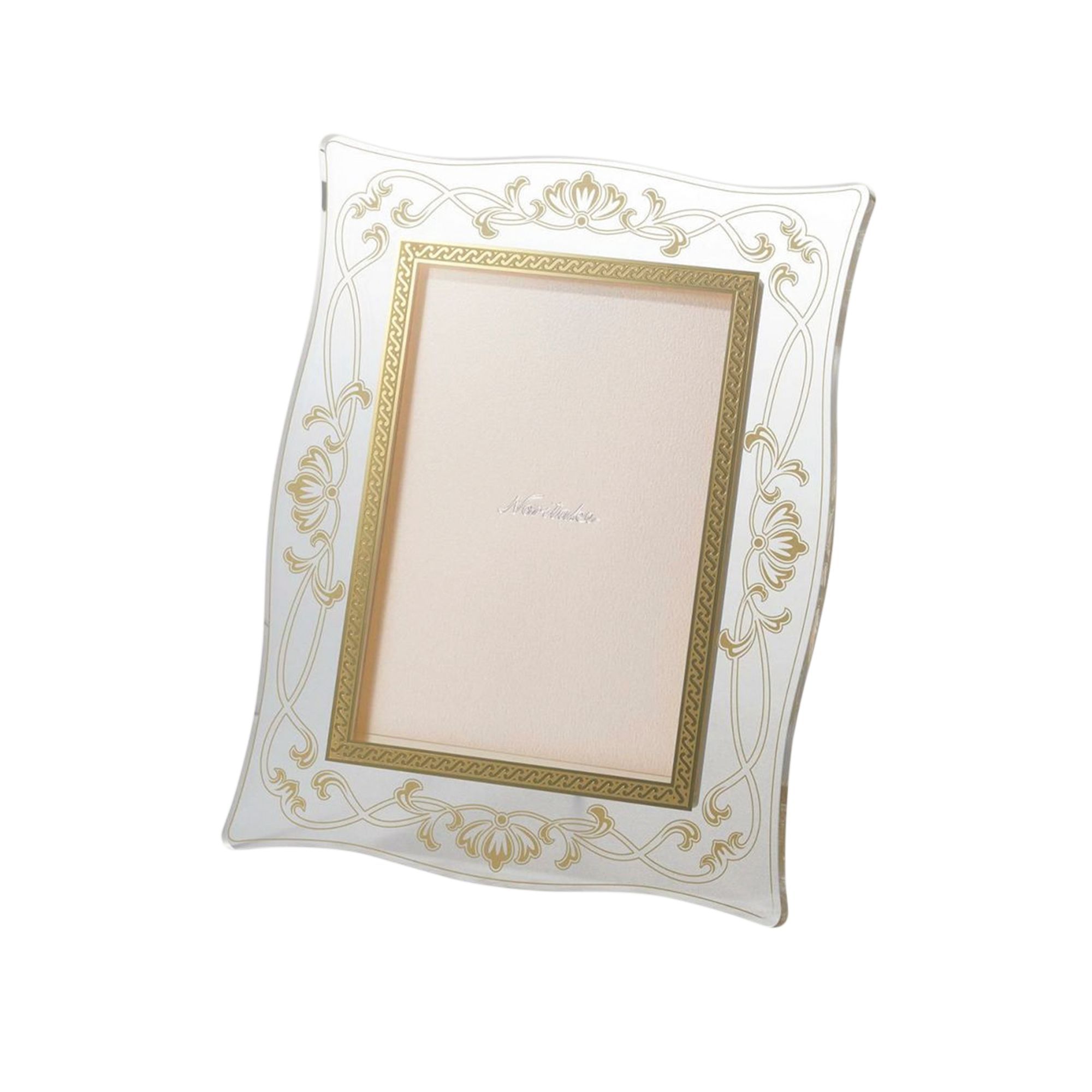 Khung ảnh để bàn Vàng Maison Coll Hampshire Gold (chiều dài 19,6cm, chiều rộng 15,7cm) | Noritake Maison Coll MC03 - AC-PH