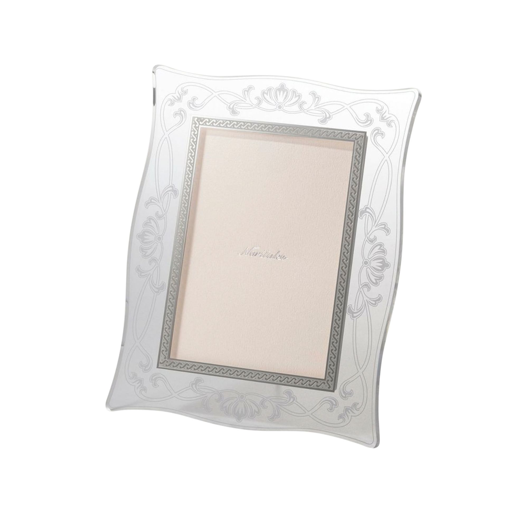 Khung ảnh để bàn Bạch kim Maison Coll Hampshire Platinum (chiều dài 19cm, chiều rộng 15cm) | Noritake Maison Coll MC04 - AC-PH