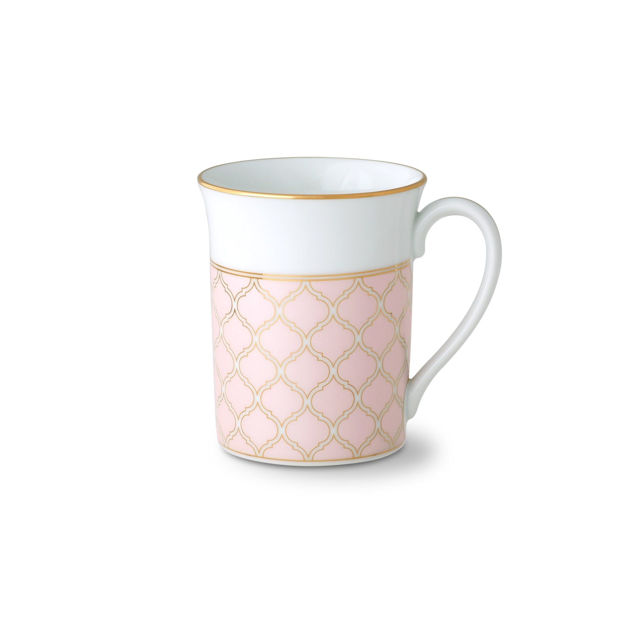 Cốc (ly) uống nước, cà phê dung tích 310ml sứ trắng | Noritake Eternal Coral 1743L - Q001EA