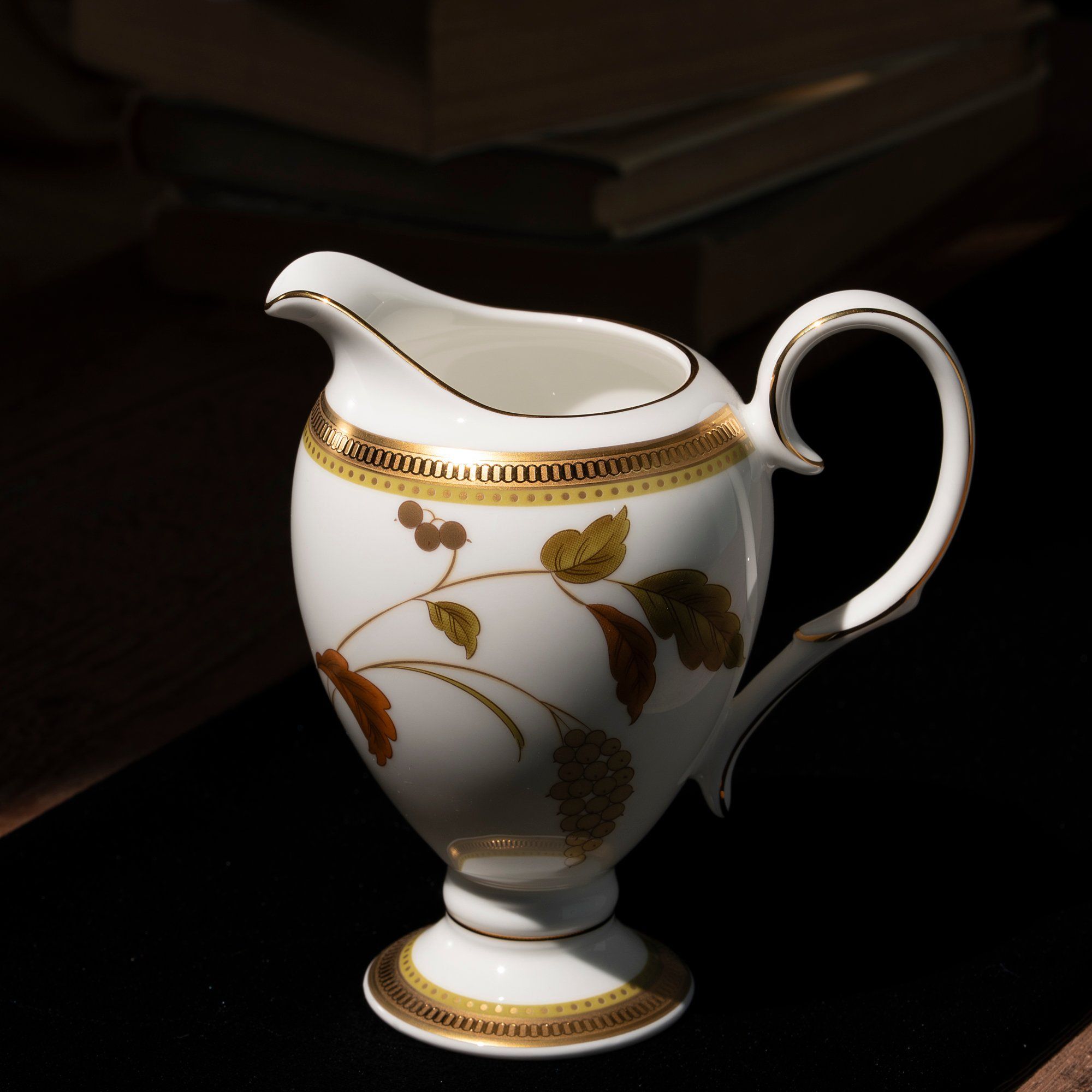 Bộ ấm chén uống trà (ấm 1.050ml, chén 250ml) 15 món sứ xương | Noritake Islay 4885L - T017A