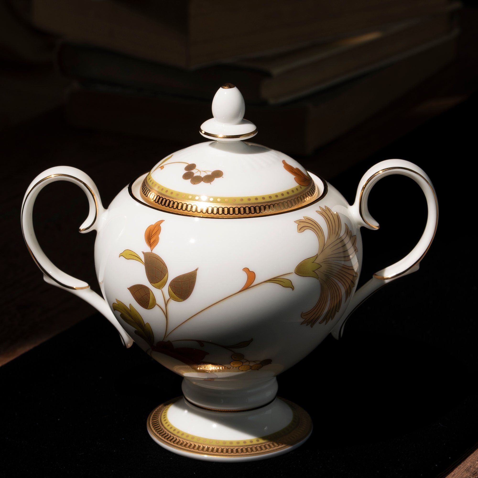 Bộ ấm chén uống trà (ấm 1.050ml, chén 250ml) 15 món sứ xương | Noritake Islay 4885L - T017A