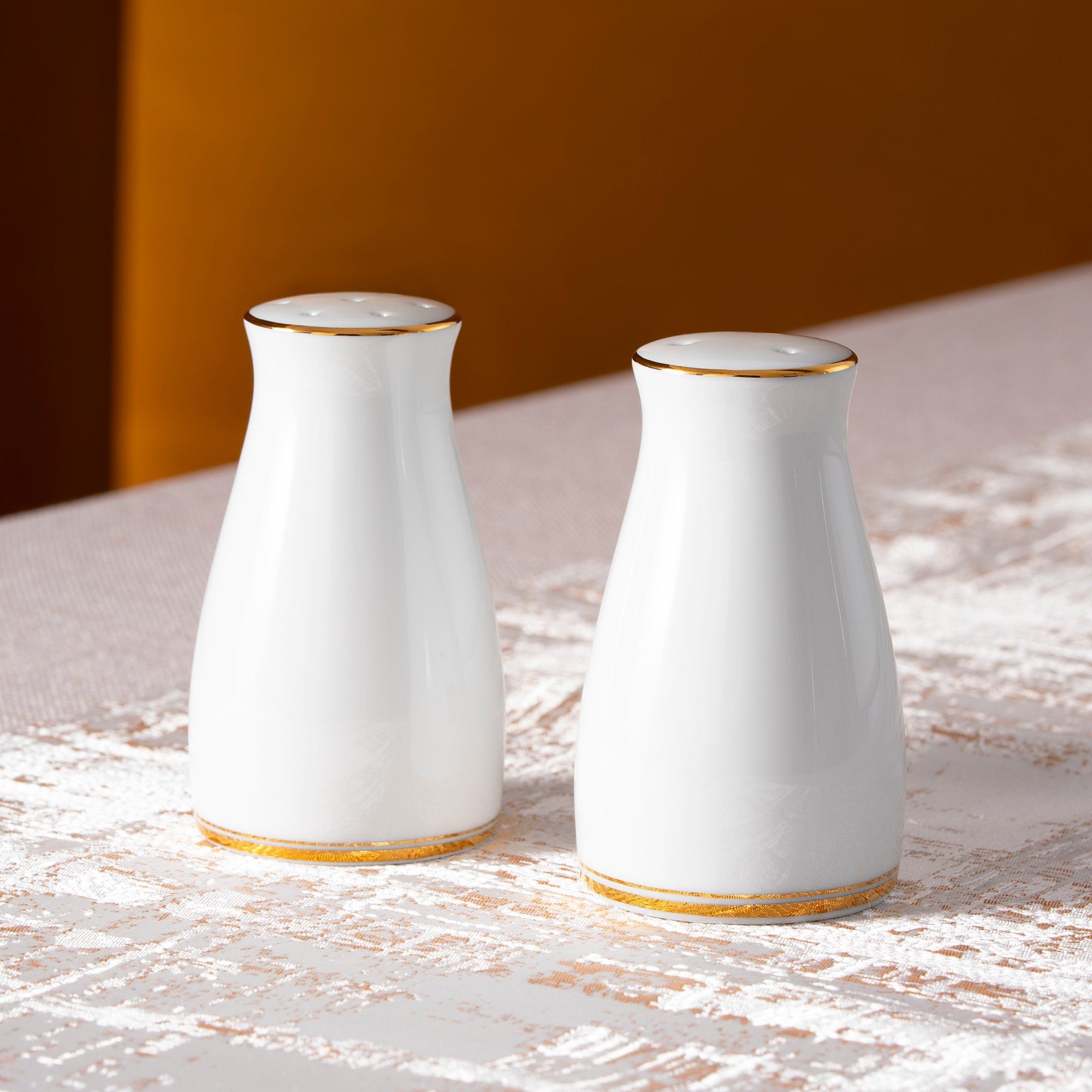 Bộ đĩa ăn kiểu Âu 22 món (cho 6 người) sứ trắng | Noritake Gloria L553L - D024AL