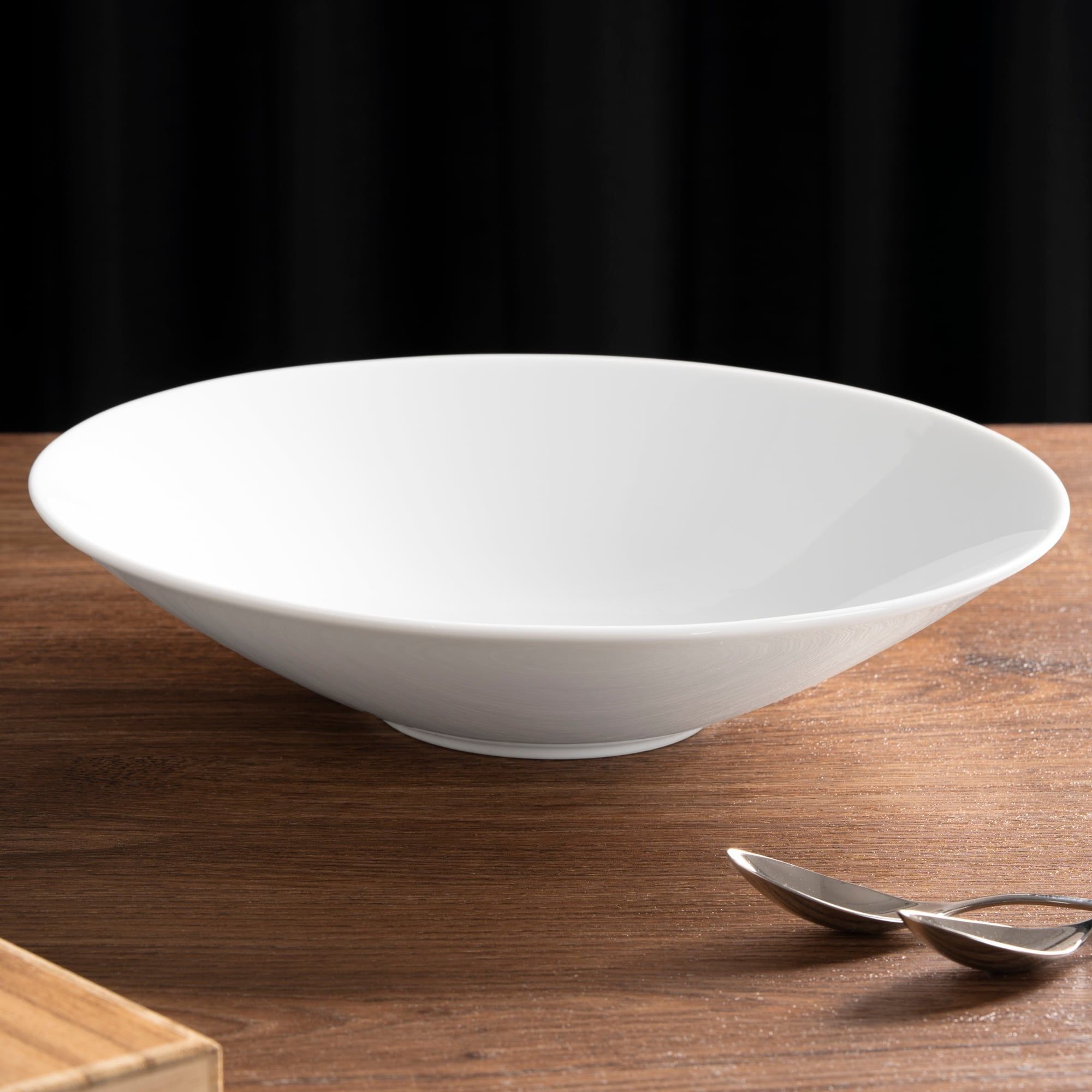 Bát (tô) đa năng 25cm dung tích 1.300ml đựng soup, đồ chiên xào sứ trắng | Noritake N4 1628L - 05504A