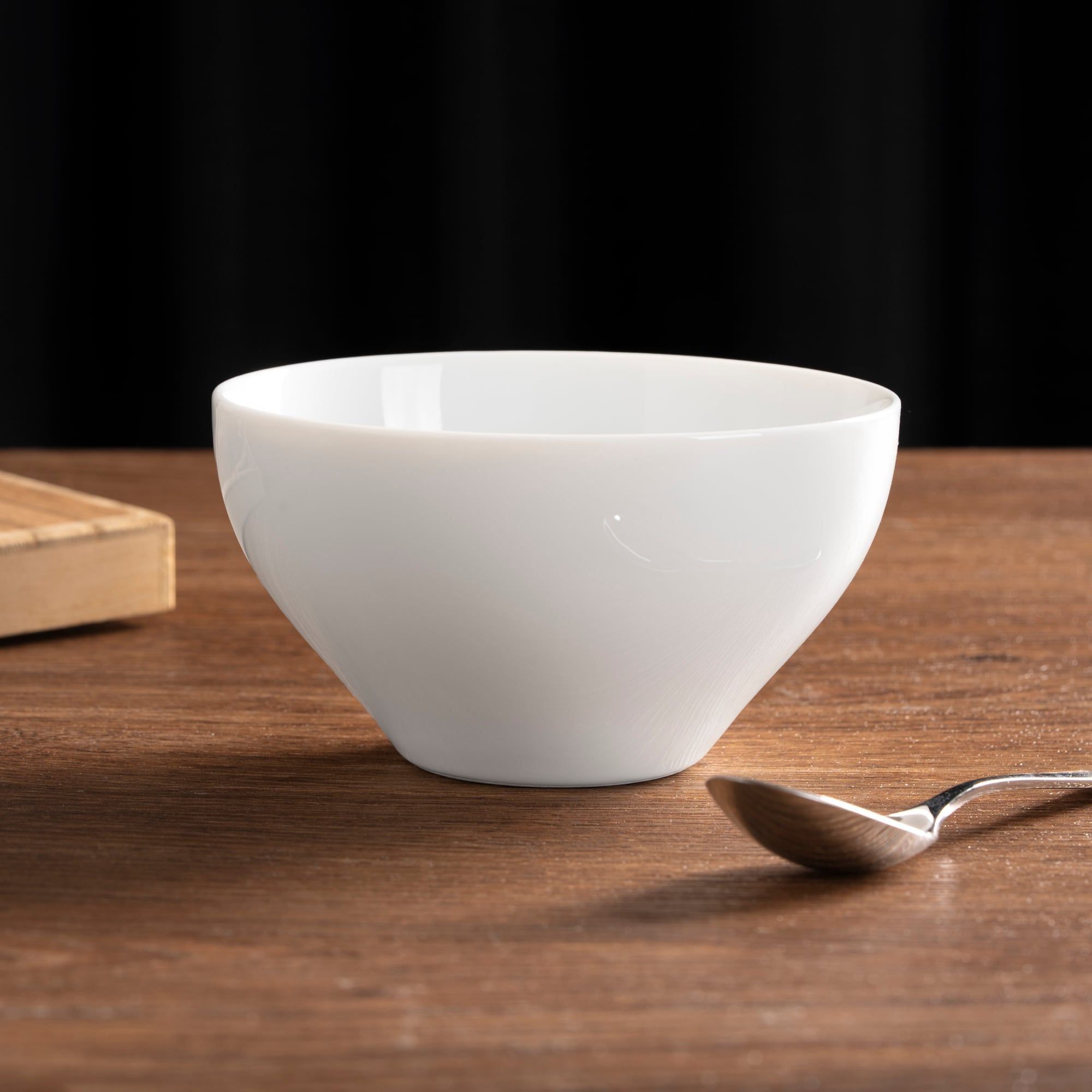 Bát mỳ (tô mỳ) đường kính 16,4cm dung tích 890ml sứ trắng | Noritake N4 1628T - 05509T
