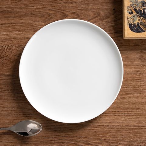  Đĩa tròn cỡ nhỏ đường kính 17,6cm sứ trắng | Noritake N4 1628L - 05520A 