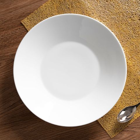  Đĩa sâu lòng 24,9cm dung tích 380ml sứ trắng | Noritake N4 1628L - 05515A 