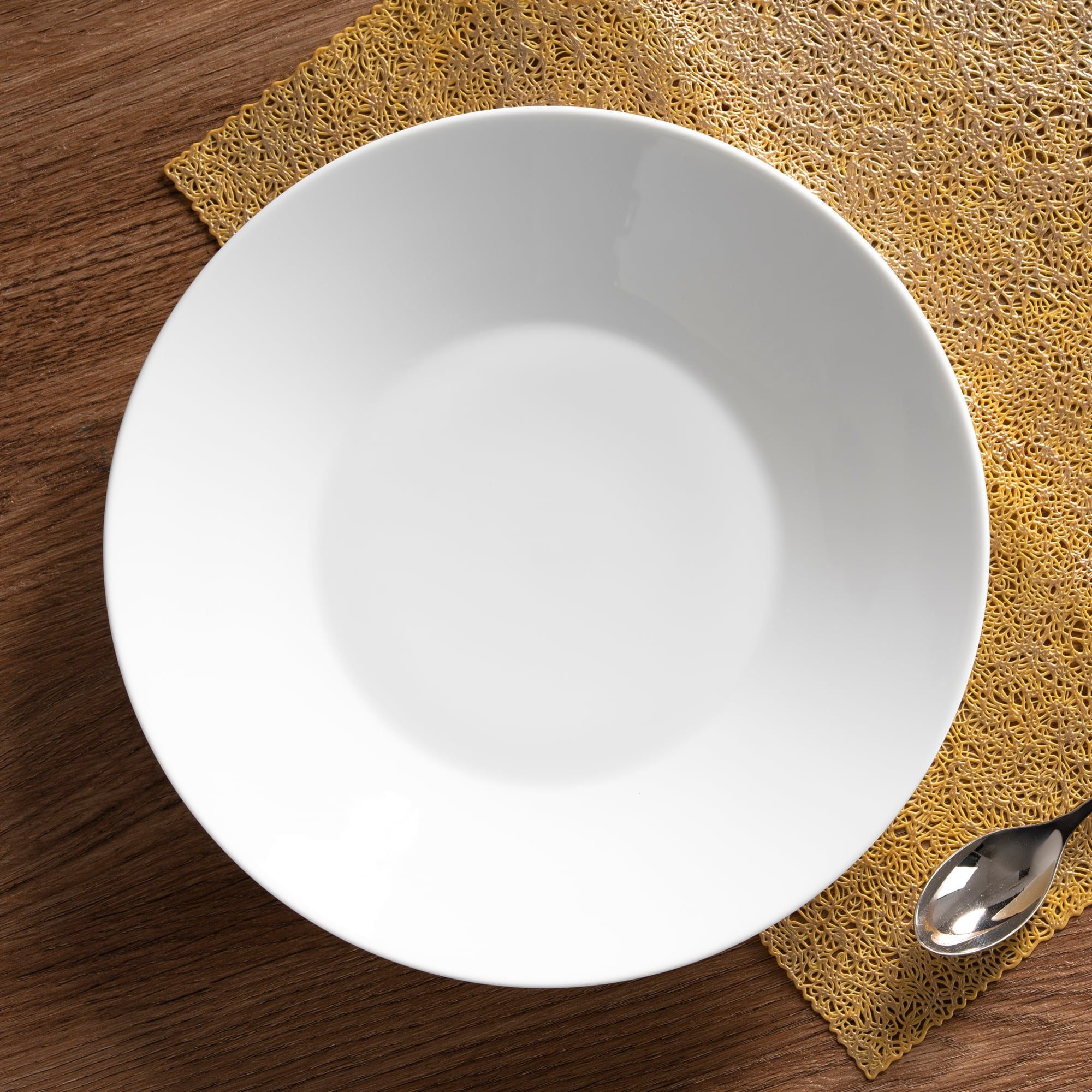 Đĩa sâu lòng 24,9cm dung tích 380ml sứ trắng | Noritake N4 1628L - 05515A