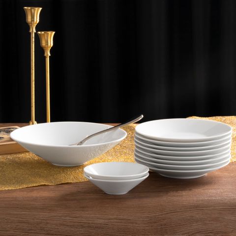  Bát (tô) đa năng 19,9cm dung tích 660ml đựng soup, đồ chiên xào sứ trắng | Noritake N4 1628L - 05502A 