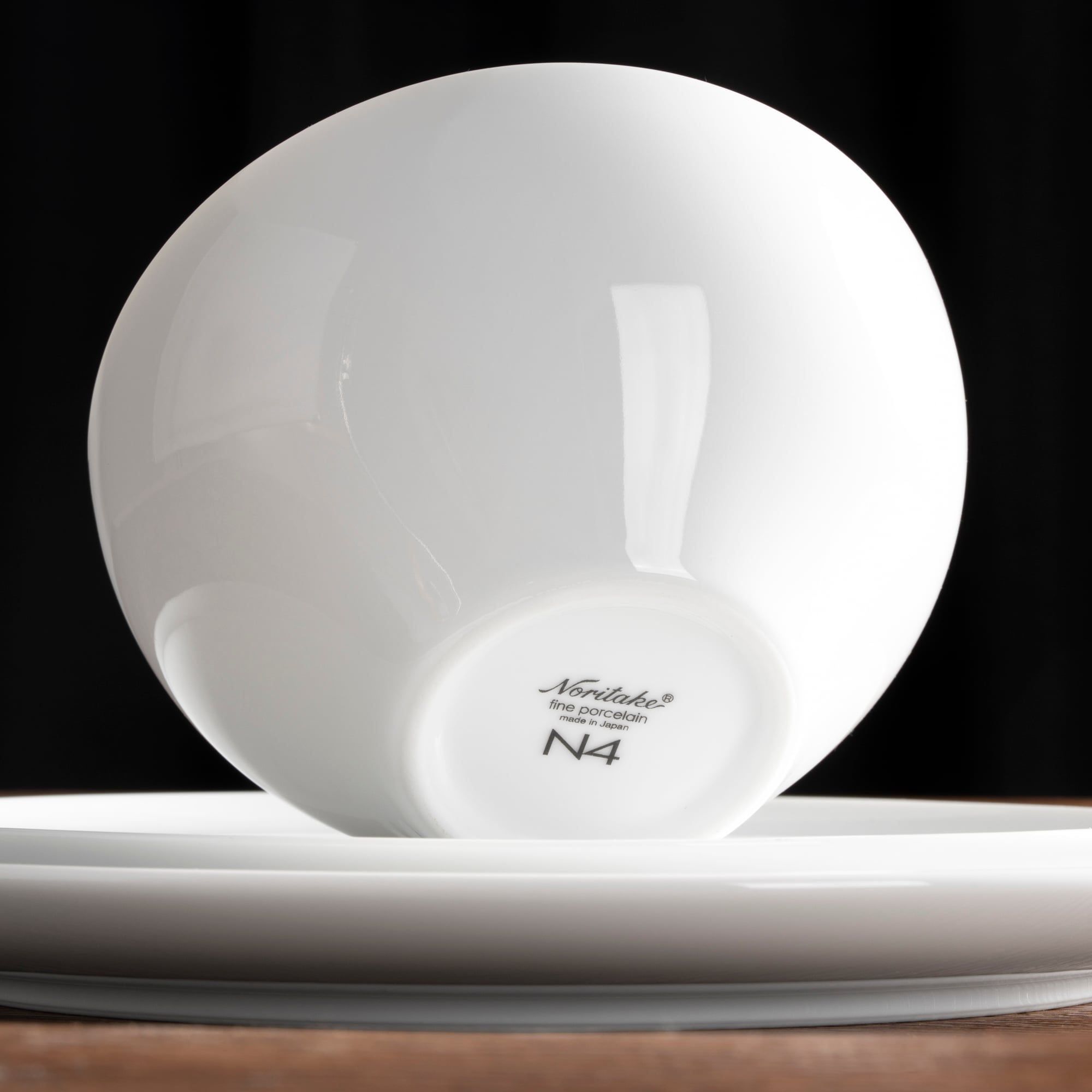 Bát mỳ (tô mỳ) đường kính 16,4cm dung tích 890ml sứ trắng | Noritake N4 1628T - 05509T