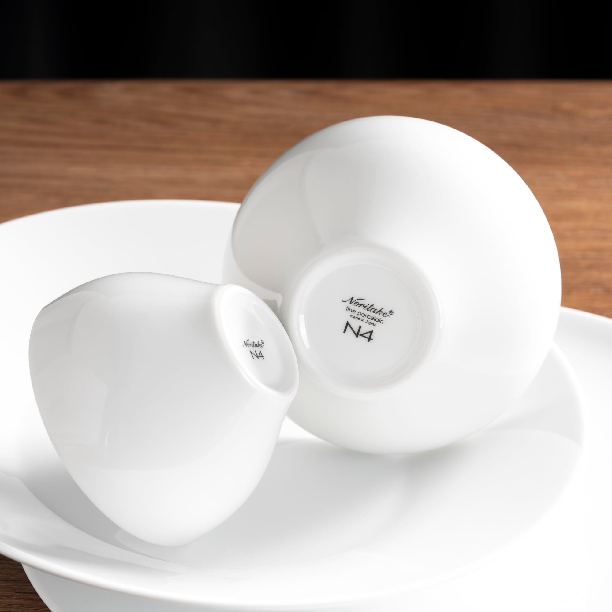 Bát cơm (chén cơm) 11,5cm dung tích 660ml sứ trắng | Noritake N4 1628T - 05507T