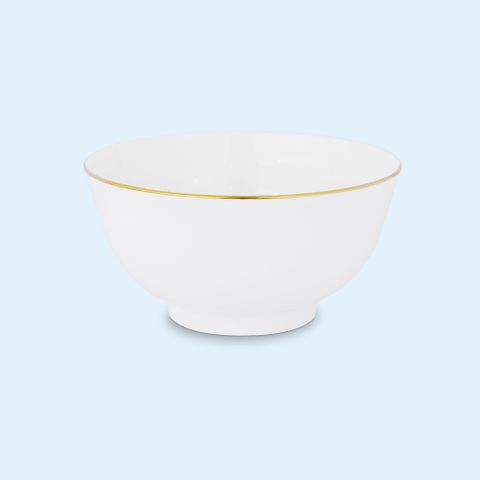  Bát mỳ (tô mỳ) đường kính 16,1cm dung tích 880ml sứ xương | Noritake Accompanist 4886-1L - 50192A 