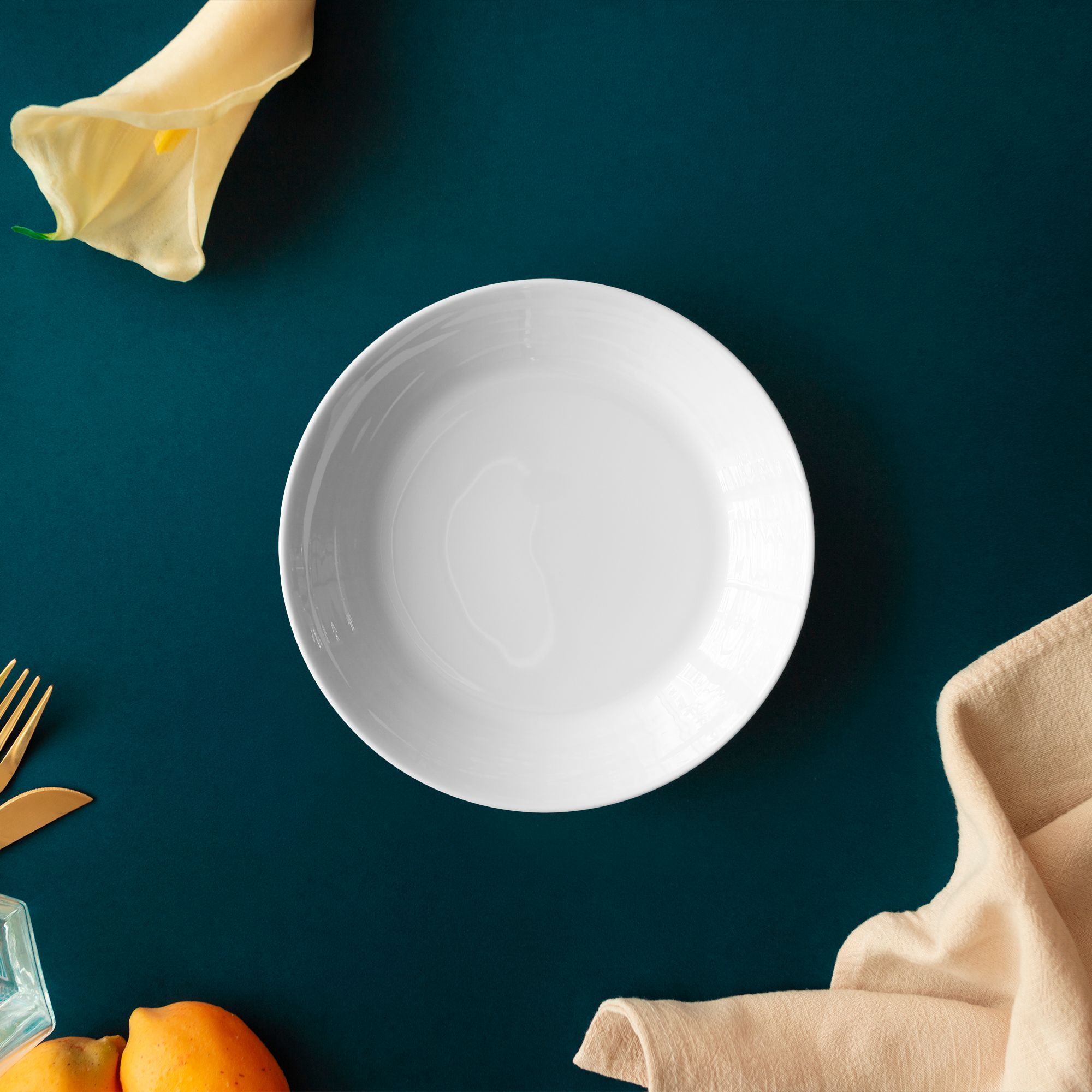 Đĩa sâu lòng đường kính 14cm dung tích 190ml sứ xương | Noritake Conjunto 4943L - 93916