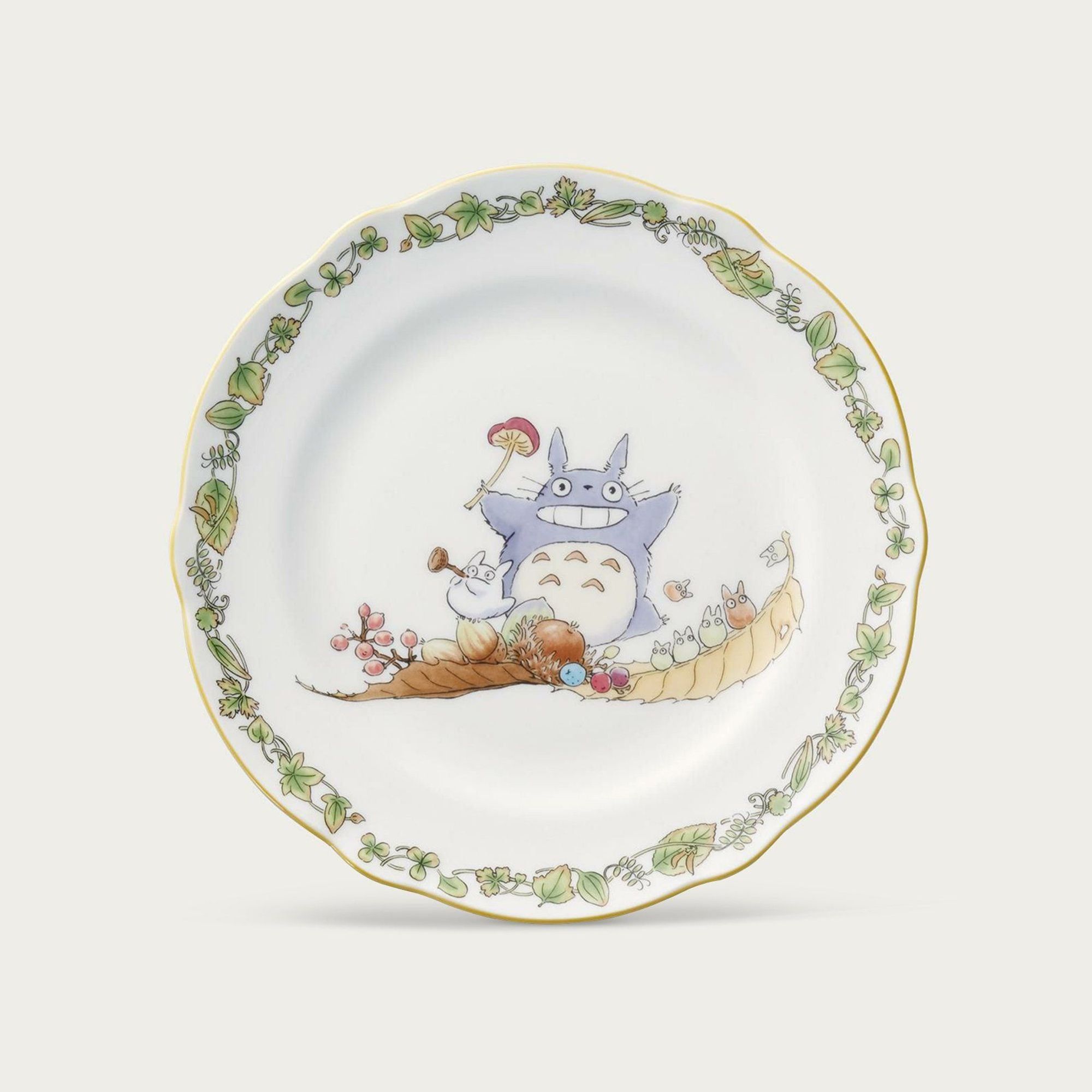 Đĩa tròn cỡ vừa đường kính 22cm sứ xương | Noritake Totoro 4924-3L - TT97811