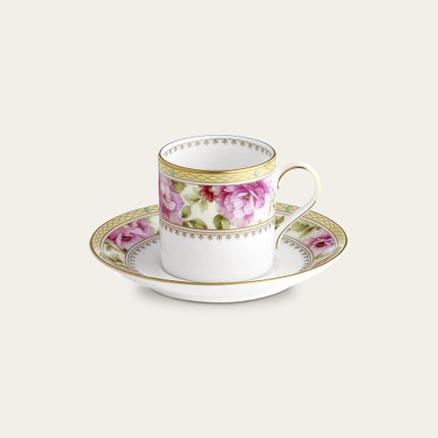  Chén trà (tách trà) nhỏ dung tích 90ml kèm đĩa lót | Noritake Hertford 4861L - T97294 