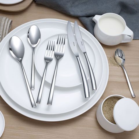  Bộ dao muỗng nĩa (dao thìa dĩa) 56 món dành cho 8 người | Noritake Rochefort 306F - X56AF 