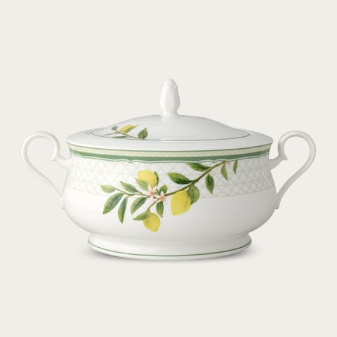  Âu cơm (thố cơm) có nắp dung tích 2.400ml sứ xương | Noritake Sorrento Breeze 4990L - 97229 