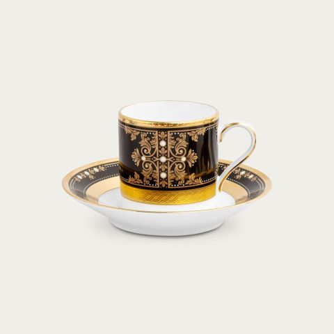  Chén trà (tách trà) nhỏ dung tích 125ml kèm đĩa lót sứ xương Nhật Bản | Noritake Evening Majesty 4818J - T59881 