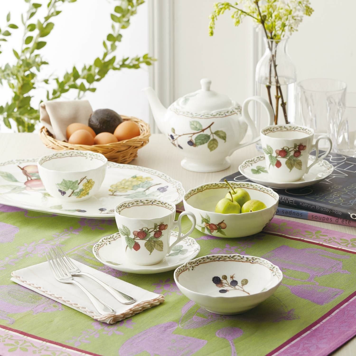 Bát (tô) đa năng dáng loe 14,5cm dung tích 350ml sứ xương | Noritake Orchard Garden 4911L - 97806