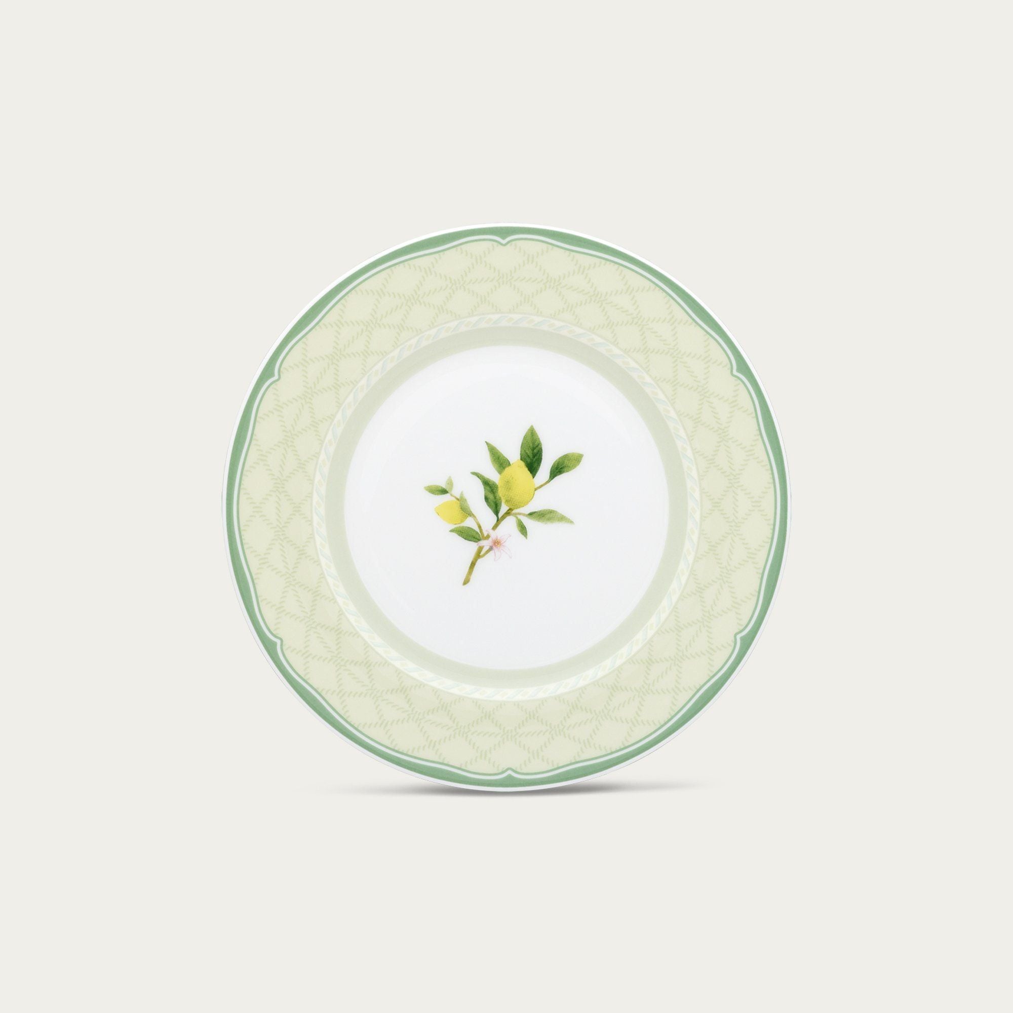 Đĩa tròn cỡ nhỏ đường kính 16,7cm lót bát (chén) cơm sứ xương | Noritake Sorrento Breeze 4990L - 97212