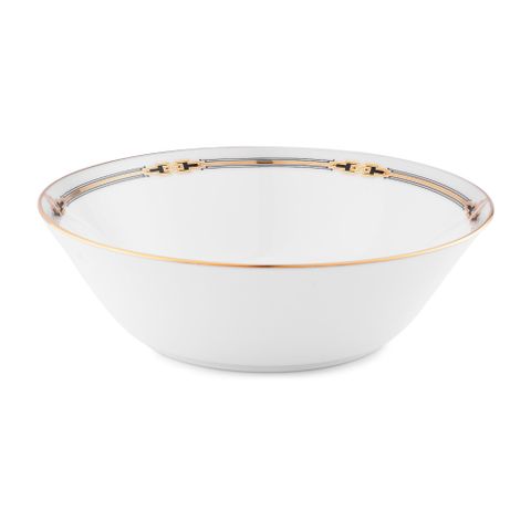  Bát canh (tô canh) tròn 22,2cm dung tích 1.400ml sứ trắng | Noritake Empire Gold 1786L - 91008 