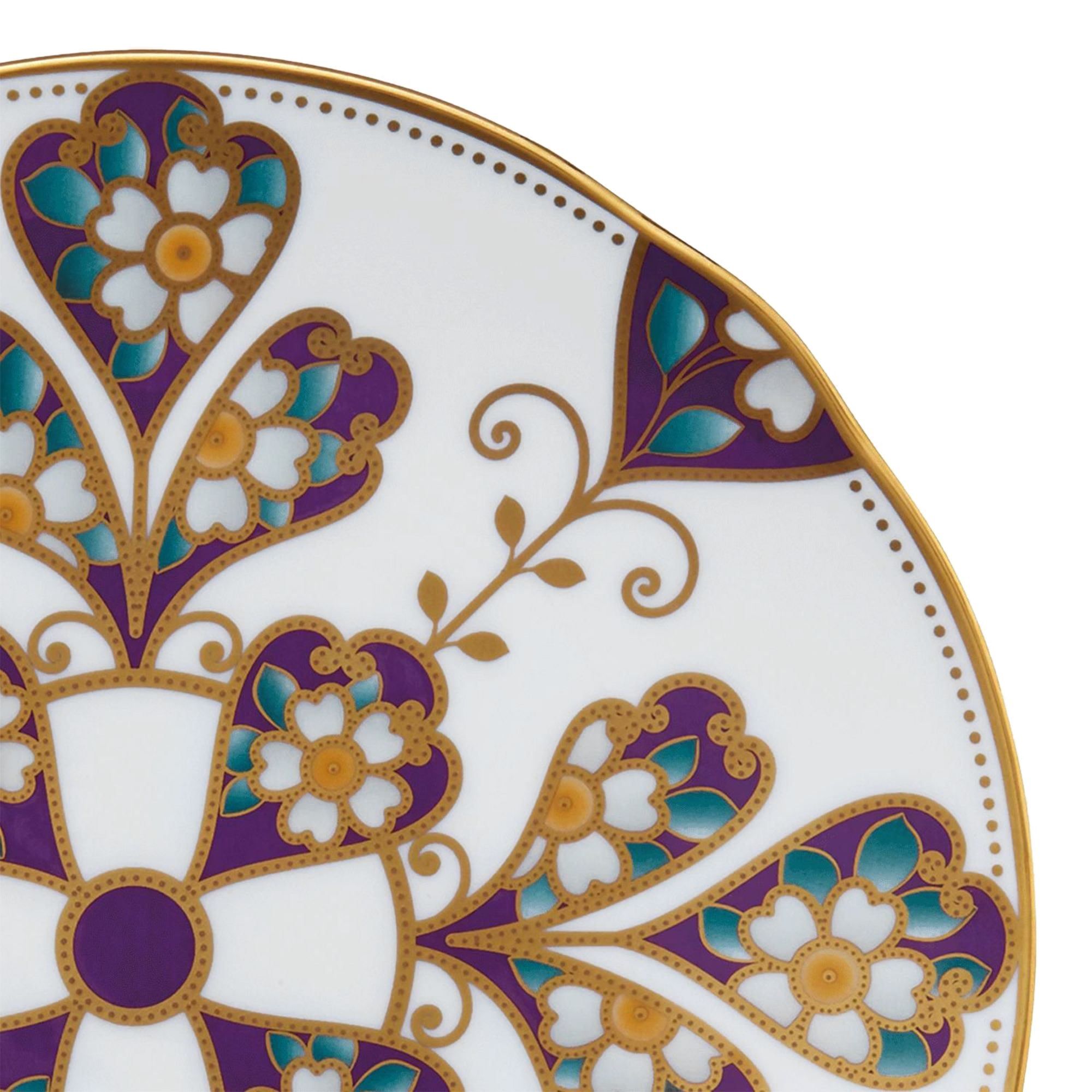 Đĩa tròn cỡ nhỏ đường kính 18cm sứ trắng cao cấp | Noritake The Homage Collection H-771J - T2410