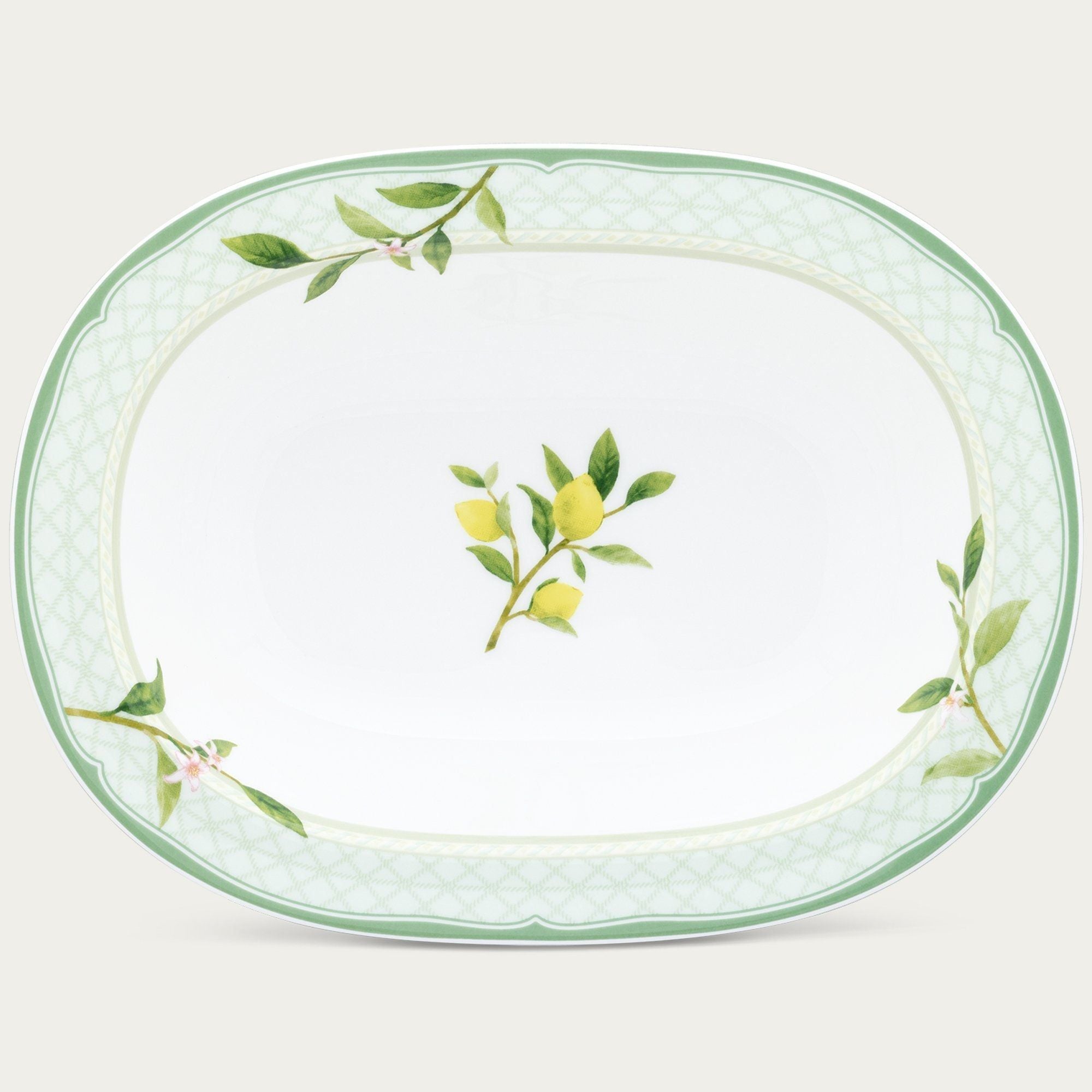 Bát canh (tô canh) oval 26,8cm dung tích 840ml sứ xương | Noritake Sorrento Breeze 4990L - 97238