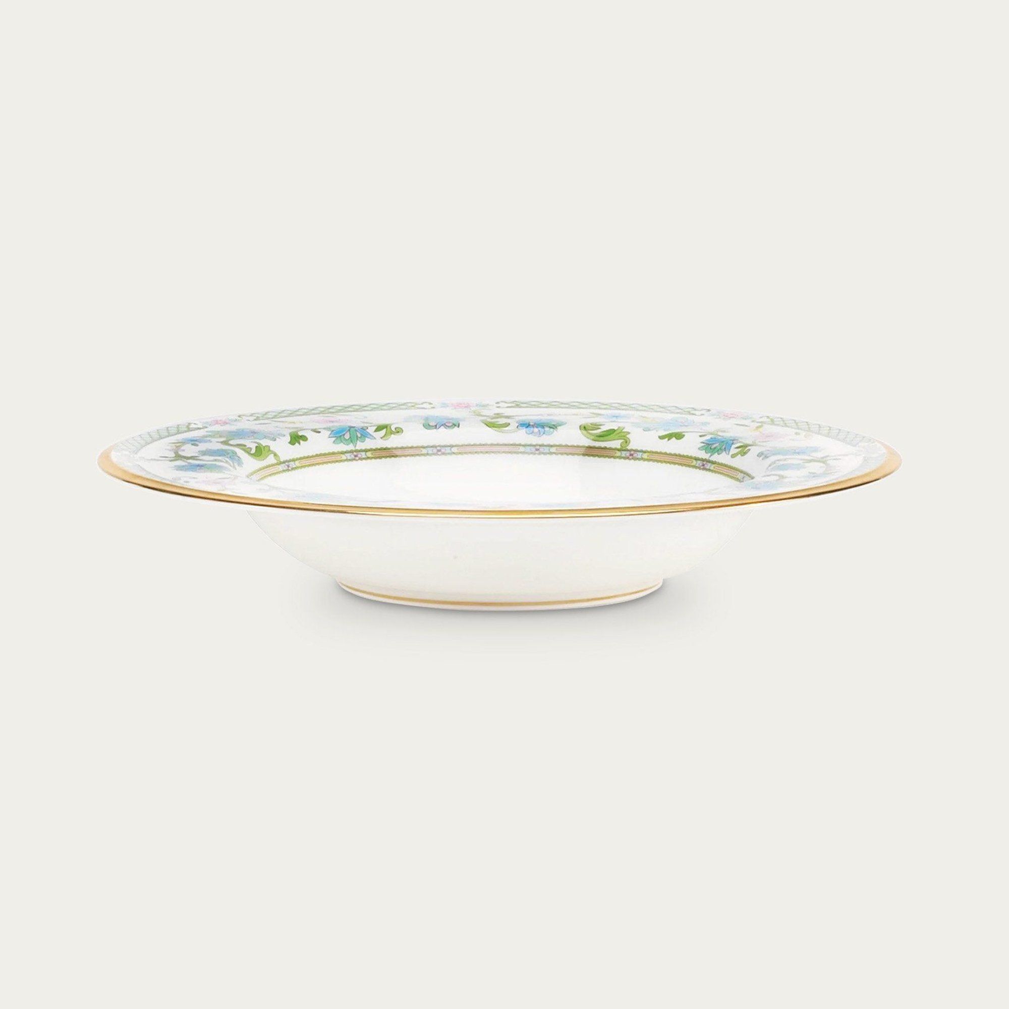 Đĩa sâu lòng 21,6cm dung tích 330ml sứ xương Nhật Bản | Noritake Yoshino 9983J - 59597