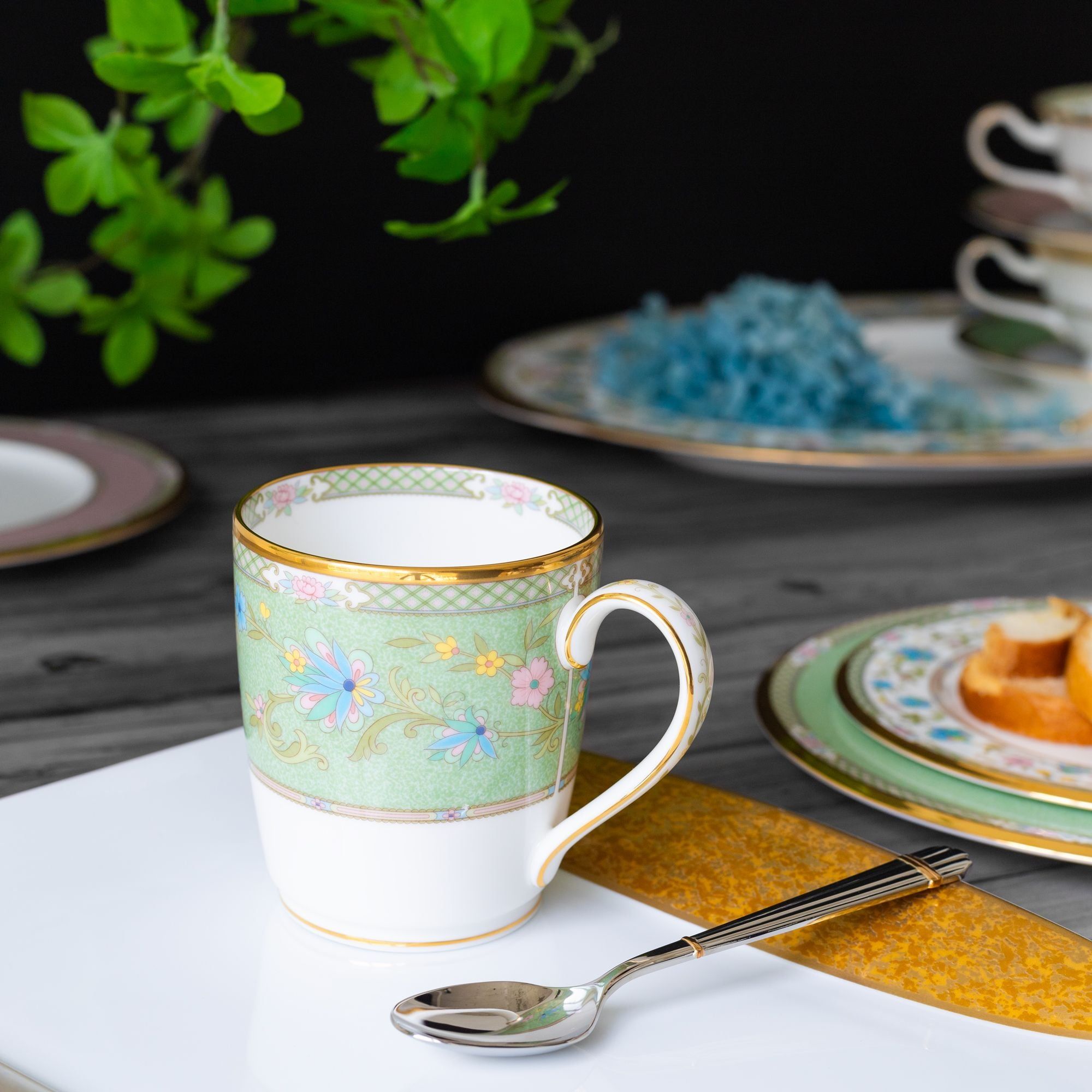 Cốc (ly) uống nước, cà phê dung tích 285ml sứ xương Nhật Bản | Yoshino 9983-5J - T59880