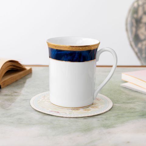  Cốc (ly) uống nước, cà phê dung tích 310ml sứ trắng | Noritake Majestic Collection M-165L - T91332K 