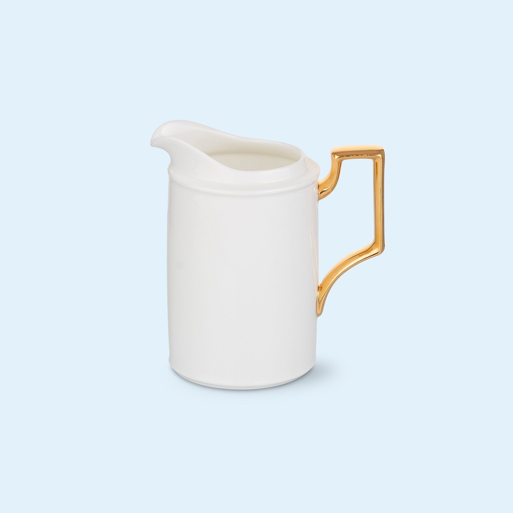 Bình (hũ) đựng sữa dung tích 320ml sứ xương | Noritake Accompanist 4886L - 93628