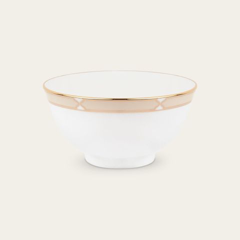  Bát mỳ (tô mỳ) đường kính 16,2cm dung tích 850ml sứ trắng | Noritake Eternal Palace Gold 1728L - 91895 