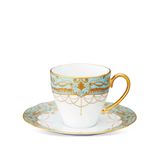  Chén trà (tách cà phê) dung tích 160ml kèm đĩa lót sứ trắng cao cấp | Noritake The Homage Collection H-772J - T2403 