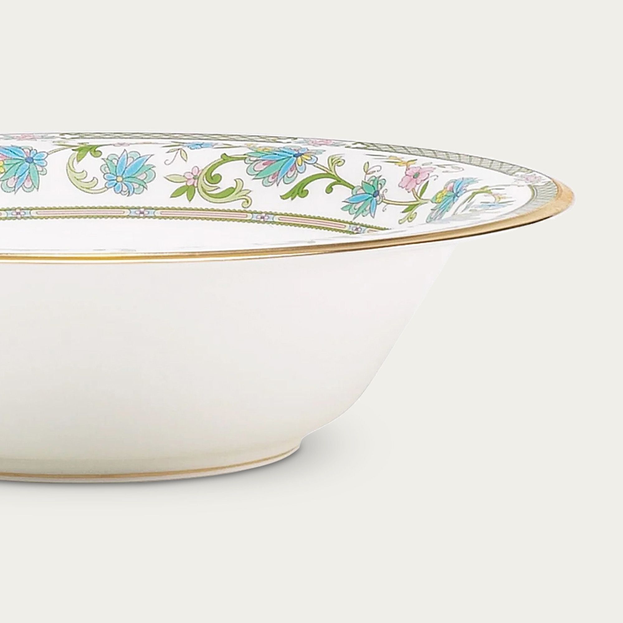 Bát canh (tô canh) tròn 24,6cm dung tích 1.100ml sứ xương Nhật Bản | Noritake Yoshino 9983J - 59508