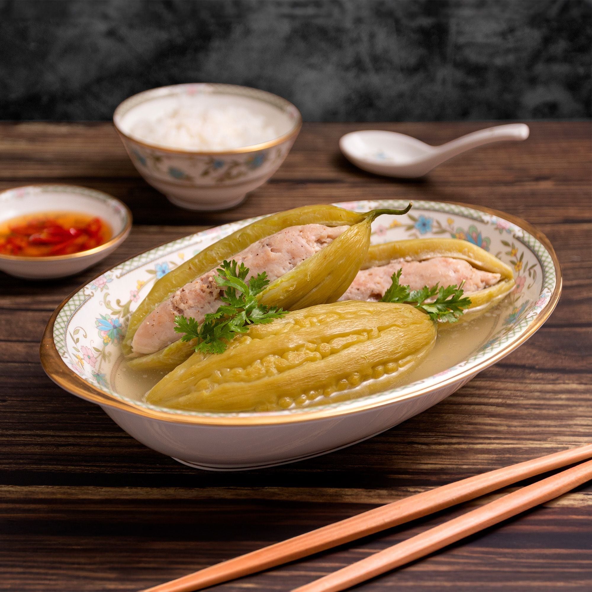 Bát canh (tô canh) Oval dài 25,8cm dung tích 950ml sứ xương Nhật Bản | Noritake Yoshino 9983J - 59538