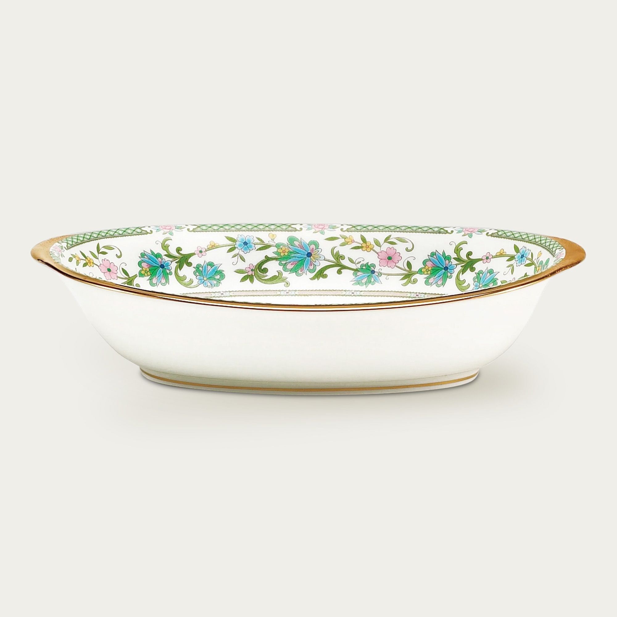 Bát canh (tô canh) Oval dài 25,8cm dung tích 950ml sứ xương Nhật Bản | Noritake Yoshino 9983J - 59538