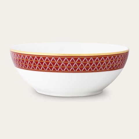  Bát canh (tô canh) tròn 22,4cm dung tích 1.950ml sứ xương | Noritake Crochet 4966L - 97382 