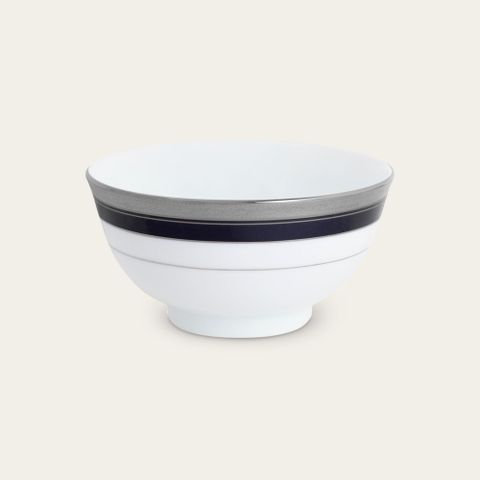  Bát mỳ (tô mỳ) đường kính 16,2cm dung tích 850ml sứ trắng | Noritake Crestwood Cobalt Platinum 4170L - 91895 