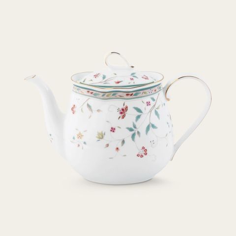  Ấm trà (bình trà) dung tích 960ml sứ xương | Noritake Hana Sarasa 4409L - 59323A 