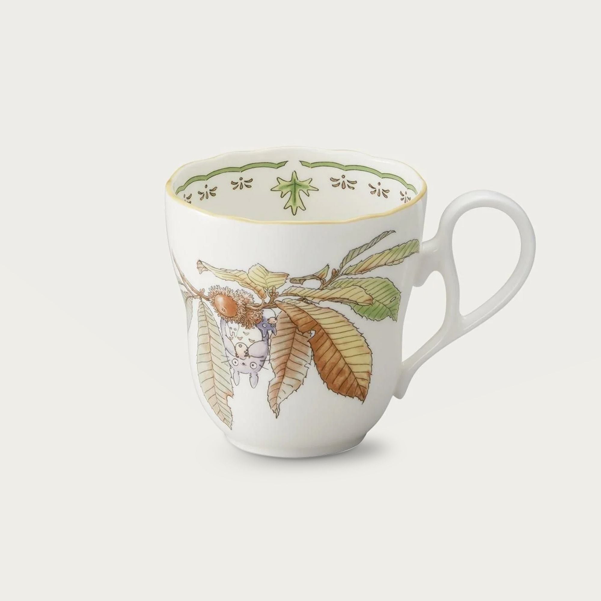 Cốc (ly) uống nước, cà phê dung tích 375ml sứ xương | Noritake Totoro 4924-1L - TT97855