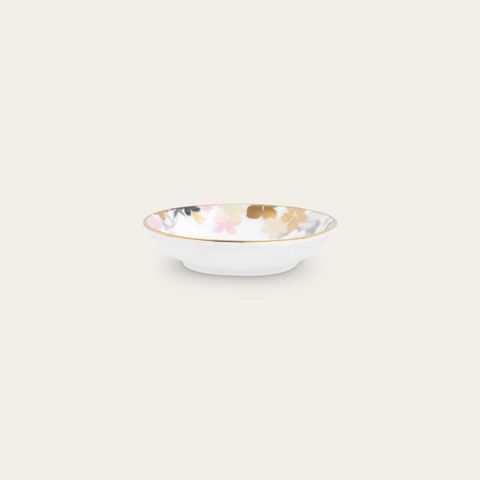  Đĩa tròn 9,7cm đựng nước chấm, gia vị sứ xương | Noritake Moonlit Blossoms 4969L - 59714A 