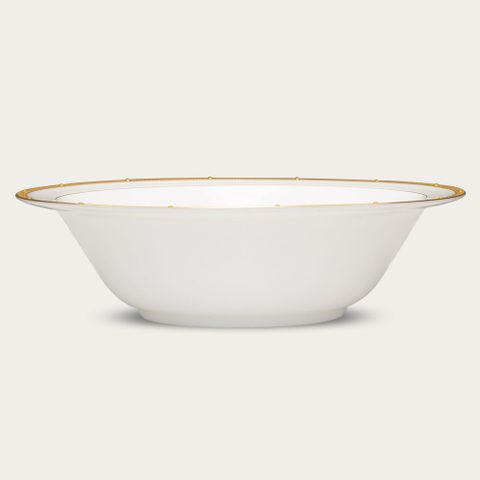  Bát canh (tô canh) tròn 24,4cm dung tích 1.120ml sứ xương | Noritake Rochelle Gold 4796L - 97208 
