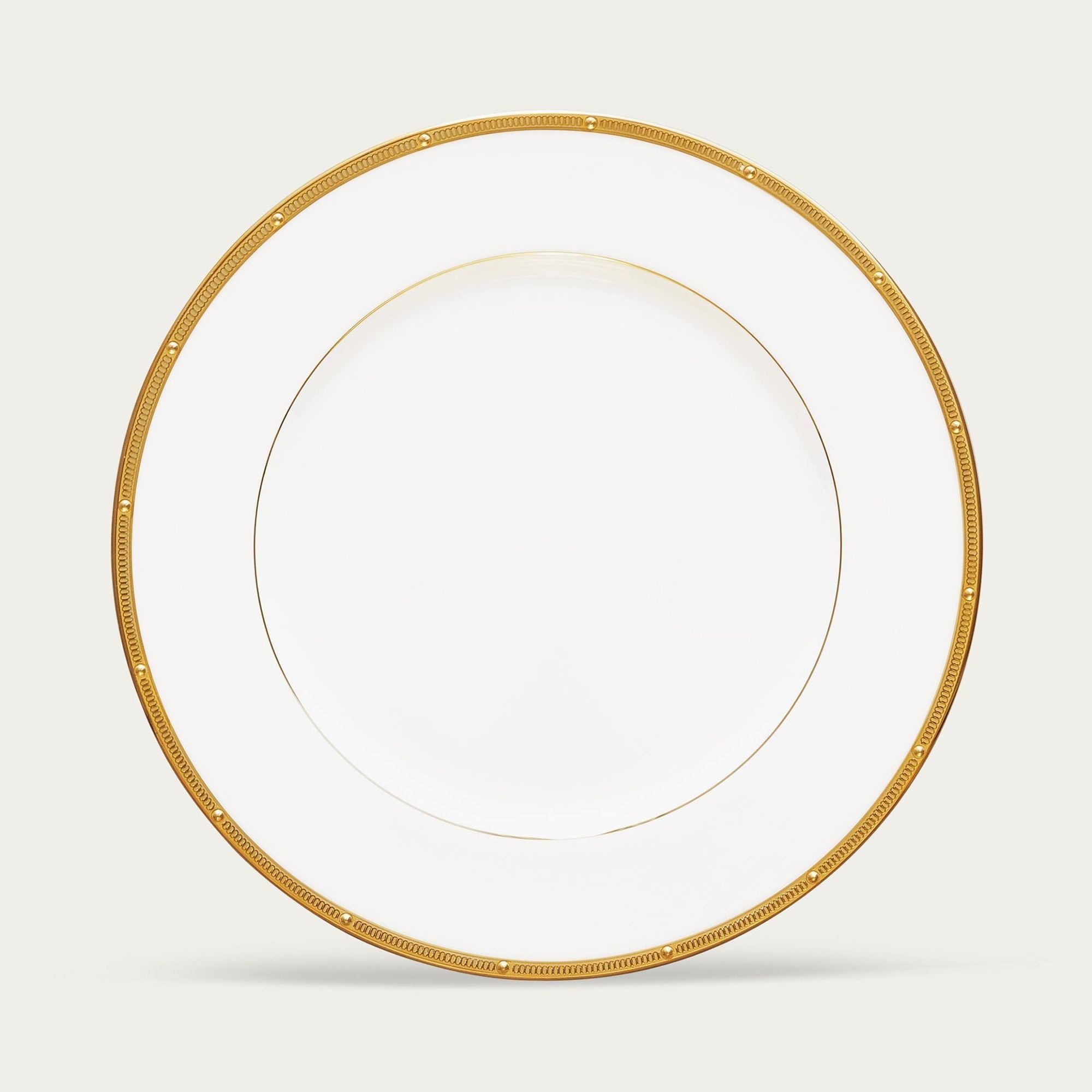 Đĩa tròn cỡ lớn đường kính 27cm sứ xương | Noritake Rochelle Gold 4796L - 97220