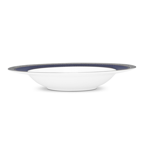 Đĩa sâu lòng 21,4cm dung tích 300ml sứ xương | Noritake Odessa Cobalt Platinum 4922L - 97207 